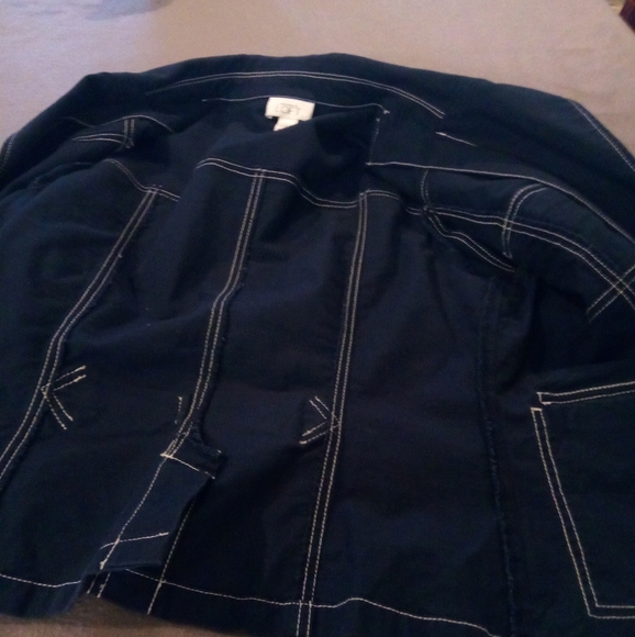 Ann Taylor Loft Denim Jacket. - Picture 3 of 8